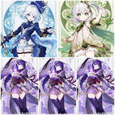 Asia|AR10|Furina+Nahida+Raiden*2C|3 5-star characters|8-15 four-star characters|No birthday set, no email bound|Able to explore 100%|can log in normally immediately|Genshin Impact