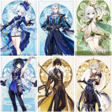 Asia|AR10|Furina+Neuvillette+Nahida+Yelan+Albode+Zhongli|6 5-star characters|8-15 four-star characters|No birthday set, no email bound|Able to explore 100%|can log in normally immediately|Genshin Impact
