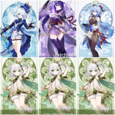 Asia|AR10|Furina+Nahida*2C+Raiden+Ganyu|4 5-star characters|8-15 four-star characters|No birthday set, no email bound|Able to explore 100%|can log in normally immediately|Genshin Impact