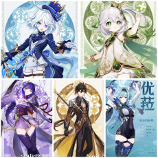 Asia|AR10|Furina+Nahida+Raiden+Eula+Zhongli|5 5-star characters|8-15 four-star characters|No birthday set, no email bound|Able to explore 100%|can log in normally immediately|Genshin Impact