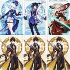 Asia|AR10|Furina+Yelan+Kazuha+Zhongli|5 5-star characters|8-15 four-star characters|No birthday set, no email bound|Able to explore 100%|can log in normally immediately|Genshin Impact