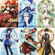 Asia|AR10|Mavuika+Furina+Nahida+Yelan+Kazuha+Zhongli|6 5-star characters|8-15 four-star characters|No birthday set, no email bound|Able to explore 100% |can log in normally immediately|Genshin Impact