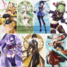 Asia|AR10|Xilonen+Nahida+Yelan+Raiden+Kazuha+Zhongli+Kuki Shinobu+Bennett+Xingqiu|6 5-star characters|8-15 four-star characters|No birthday set, no email bound|Able to explore 100%|can log in normally immediately|Genshin Impact
