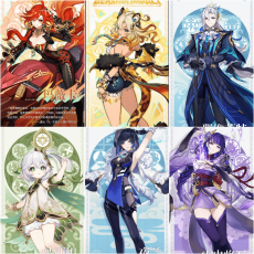 Asia|AR10|Mavuika+Xilonen+Neuvillette+Nahida+Yelan+Raiden|6 5-star characters|8-15 four-star characters|No birthday set, no email bound|Able to explore 100%|can log in normally immediately|Genshin Impact