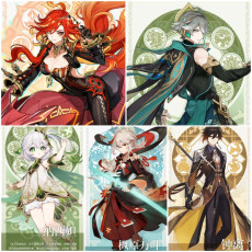 Asia|AR10|Mavuika+Alhaitham+Nahida+Kazuha+Zhongli|5 5-star characters|8-15 four-star characters|No birthday set, no email bound|Able to explore 100%|can log in normally immediately|Genshin Impact