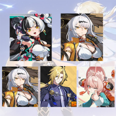 Asia|Female lv 4-12| Dialyn + Yixuan + Yixuan + Hugo + Zhao  + Random 4-star character|Fast delivery