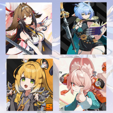 Asia|Female lv 4-12| Ye Shunguang + Lucia + Ju Fufu + Zhao  + Random 4-star character|Fast delivery