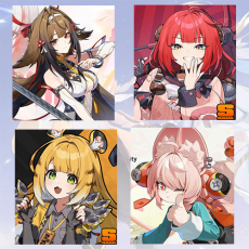 Asia|Female lv 4-12| Ye Shunguang + Yuzuha + Ju Fufu + Zhao  + Random 4-star character|Fast delivery
