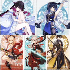 Asia|AR10|Columbina Hyposelenia+Yelan+Yomiya+Kazuha+Zhongli|5 5-star characters|8-15 four-star characters|No birthday set, no email bound|Able to explore 100%|can log in normally immediately|Genshin Impact