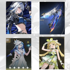 Asia|lv 4-10| Galbrena + Galbrena Weapon + The Shorekeeper + verina | Random 4 stars |