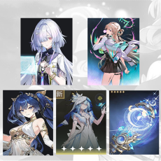 Asia|Mornye + Lynae + iuno + The Shorekeeper + iuno Weapon | Random 4 stars |Fast delivery