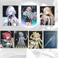 Asia|Mornye + Lynae + Cartethyia + Ciaccona + The Shorekeeper + verina + Cartethyia Weapon | Random 4 stars |Fast delivery