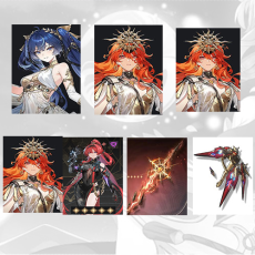 Asia|iuno + Augusta + Augusta + Augusta + Yinlin + Augusta Weapon + Yinlin Weapon | Random 4 stars |Fast delivery