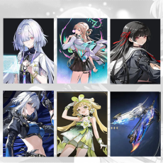 Asia|Mornye + Lynae + Chisa + Galbrena + verina + Galbrena Weapon | Random 4 stars |Fast delivery