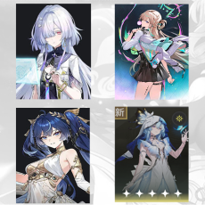 Asia|Mornye + Lynae + iuno + The Shorekeeper | Random 4 stars |Fast delivery