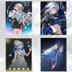 Asia|Lynae + Galbrena + The Shorekeeper + Galbrena Weapon | Random 4 stars |Fast delivery