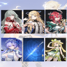 Asia lv 8| Phrolova + Cartethyia + Ciaccona + CantaRella + Cartethyia Weapon + verina | Random 4 stars |The novice pool is not used