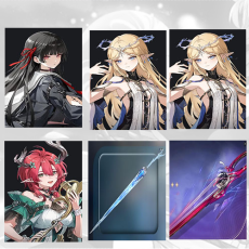 Asia| Chisa + Cartethyia + Cartethyia + Ciaccona + Cartethyia Weapon + Chisa Weapon | Random 4 stars |The novice pool is not used