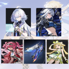 Asia lv 8| Mornye + Galbrena + Lupa + Galbrena Weapon + verina | Random 4 stars |The novice pool is not used