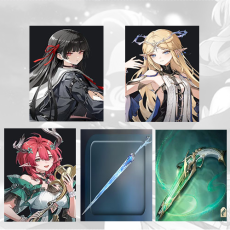 Asia| Chisa + Cartethyia + Ciaccona + Cartethyia Weapon + Ciaccona Weapon | Random 4 stars |