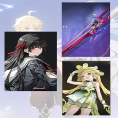 Asia lv 8| Chisa + Chisa Weapon + verina | Random 4 stars |The novice pool is not used