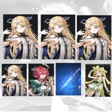 Asia lv 8| Cartethyia + Cartethyia + Cartethyia + Cartethyia + Ciaccona + Cartethyia Weapon + verina | Random 4 stars |The novice pool is not used