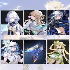 Asia| Mornye + Lynae + Galbrena + The Shorekeeper + Galbrena Weapon + verina | Random 4 stars |The novice pool is not used