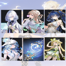 Asia| Mornye + Lynae + iuno + The Shorekeeper + iuno Weapon + verina | Random 4 stars |The novice pool is not used