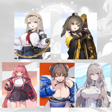Asia| Haru + Veronica + Mei Lin + Yuki + Sereniel + Random 4-star character|Fast delivery
