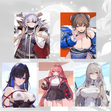Asia| Khalipe + Yuki + Chizuru + Mei Lin + Sereniel + Random 4-star character|Fast delivery