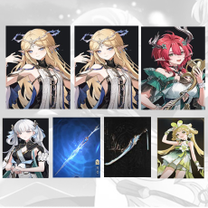 Asia lv 8| Cartethyia + Cartethyia + Ciaccona + Jinhsi + Cartethyia Weapon + Jinhsi Weapon + verina | Random 4 stars |The novice pool is not used