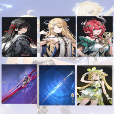 Asia lv 8| Chisa + Cartethyia + Ciaccona + Chisa Weapon + Cartethyia Weapon + verina | Random 4 stars |The novice pool is not used