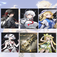 Asia lv 8| Chisa + Zani + Phoebe + Camellya + Zani Weapon + verina | Random 4 stars |The novice pool is not used