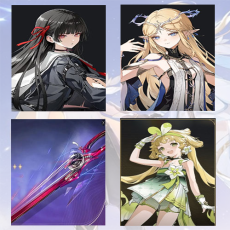 Asia| Chisa + Cartethyia + Chisa Weapon + verina | Random 4 stars |The novice pool is not used