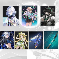 Asia|Mornye + Lynae + QiuYuan + Galbrena + verina + Galbrena Weapon + QiuYuan Weapon | Random 4 stars |Fast delivery