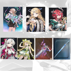 Asia|Lynae + Cartethyia + Ciaccona + Carlotta + verina + Carlotta Weapon + Cartethyia Weapon | Random 4 stars |Fast delivery