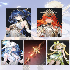 Asia| iuno + Augusta + The Shorekeeper + Augusta Weapon + verina | Random 4 stars |The novice pool is not used