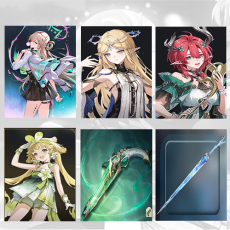 Asia|Lynae + Cartethyia + Ciaccona + verina + Ciaccona Weapon + Cartethyia Weapon | Random 4 stars |Fast delivery