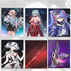 Asia|Lynae + Phrolova + Roccia + Camellya + Camellya Weapon + Roccia Weapon | Random 4 stars |Fast delivery