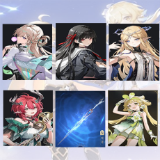 Asia| Lynae + Chisa + Cartethyia + Ciaccona + Cartethyia Weapon + verina | Random 4 stars |The novice pool is not used