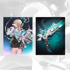 Asia lv 8|Lynae + Lynae Weapon| Random 4 stars |Fast delivery