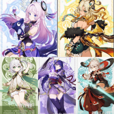 Asia|AR10|Mavuika+Xilonen+Nahida+Raiden+Kazuha|5 5-star characters|8-15 four-star characters|No birthday set, no email bound|Able to explore 100%|can log in normally immediately|Genshin Impact