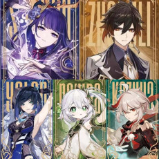 Asia|AR10|Raiden Shogun+Yelan+Zhongli+Nahida+Kazuha |5 5-star characters|8-15 four-star characters|No birthday set, no email bound|Able to explore 100% |Can log in normally|Genshin Impact