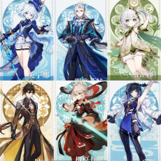 Asia|AR10|Furina+Neuvillette+Nahida+Yelan+Kazuha+Zhongli|5 5-star characters|8-15 four-star characters|No birthday set, no email bound|Able to explore 100%|can log in normally immediately|Genshin Impact