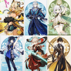 Asia|AR10|Xilonen+Neuvillette+Nahida+Yelan+Kazuha+Zhongli|6 5-star characters|8-15 four-star characters|No birthday set, no email bound|Able to explore 100% |can log in normally immediately|Genshin Impact