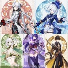 Asia|AR10|Arlecchino+Furina+Nahida+Raiden+Zhongli|5 5-star characters|8-15 four-star characters|No birthday set, no email bound|Able to explore 100% |can log in normally immediately|Genshin Impact