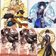 Asia|AR10|Xilonen+Yelan+Hutao*1C+Zhongli|4 5-star characters|8-15 four-star characters|No birthday set, no email bound|Able to explore 100%|can log in normally immediately|Genshin Impact