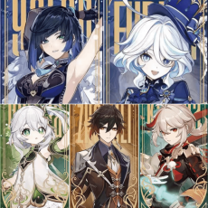 Asia|AR10|Yelan+Zhongl+Kazuha+Nahida+Furina |4 5-star characters|8-15 four-star characters|No birthday set, no email bound|Able to explore 100% |Can log in normally|Genshin Impact