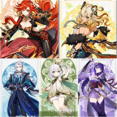 Asia|AR10|Mavuika+Xilonen+Neuvillette+Nahida+Raiden|5 5-star characters|8-15 four-star characters|No birthday set, no email bound|Able to explore 100%|can log in normally immediately|Genshin Impact