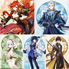 Asia|AR10|Mavuika+Neuvillette+Nahida+Yelan+Zhongli|5 5-star characters|8-15 four-star characters|No birthday set, no email bound|Able to explore 100%|can log in normally immediately|Genshin Impact